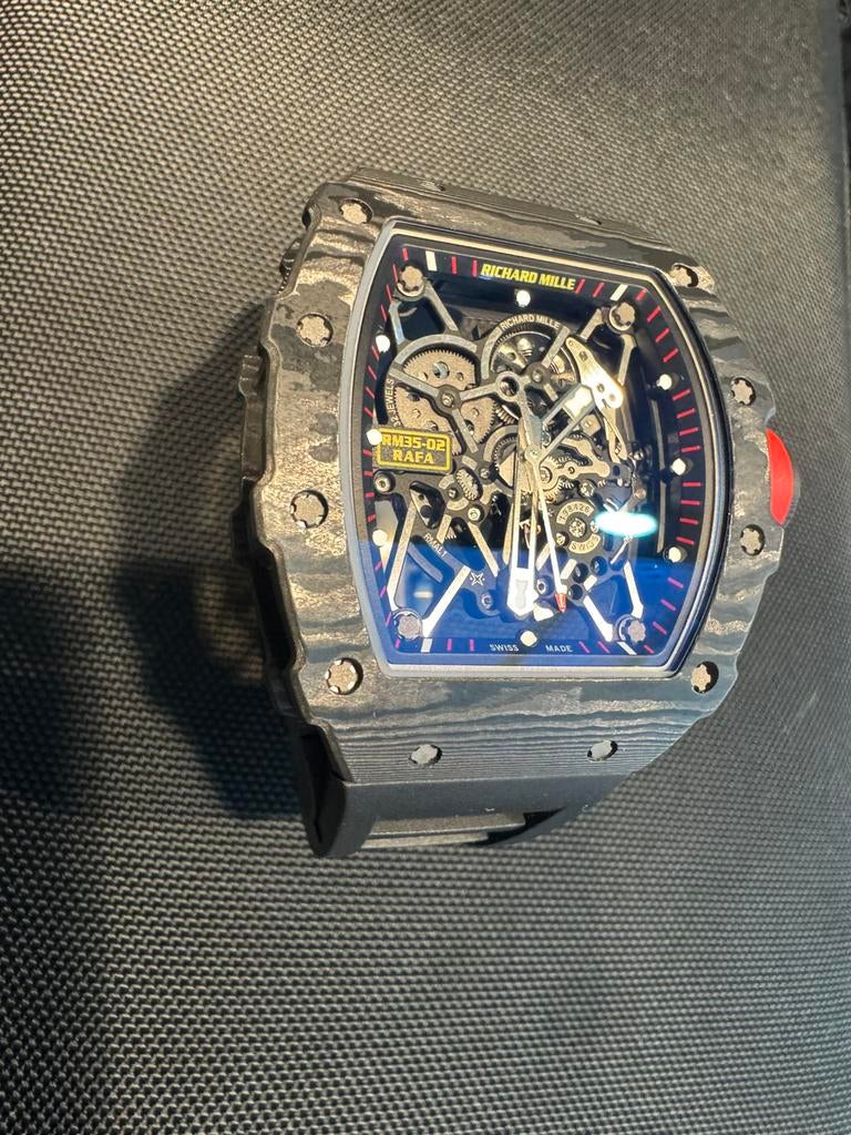 Richard mille 35-02 NTPT carbon rmal 1, Sieraden, Tassen en Uiterlijk, Horloges | Heren, Ophalen of Verzenden, Nieuw, Overige merken