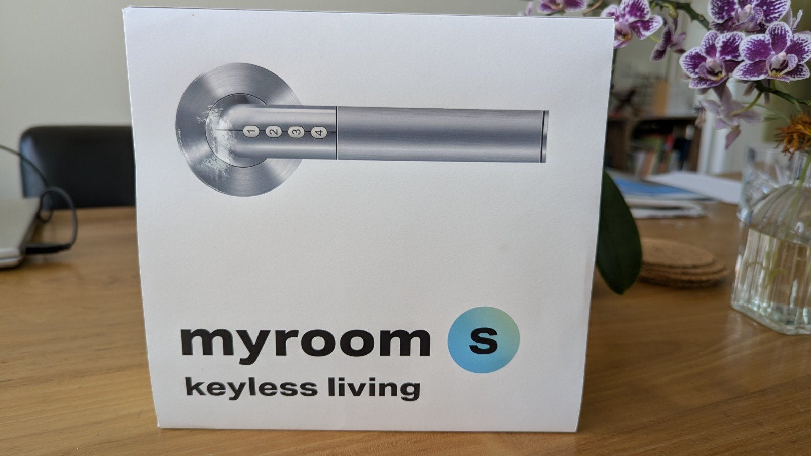 MyRoom S Smart Deurklink met Bluetooth 2.0, Ophalen of Verzenden, Nieuw, Rvs, Klink of Kruk