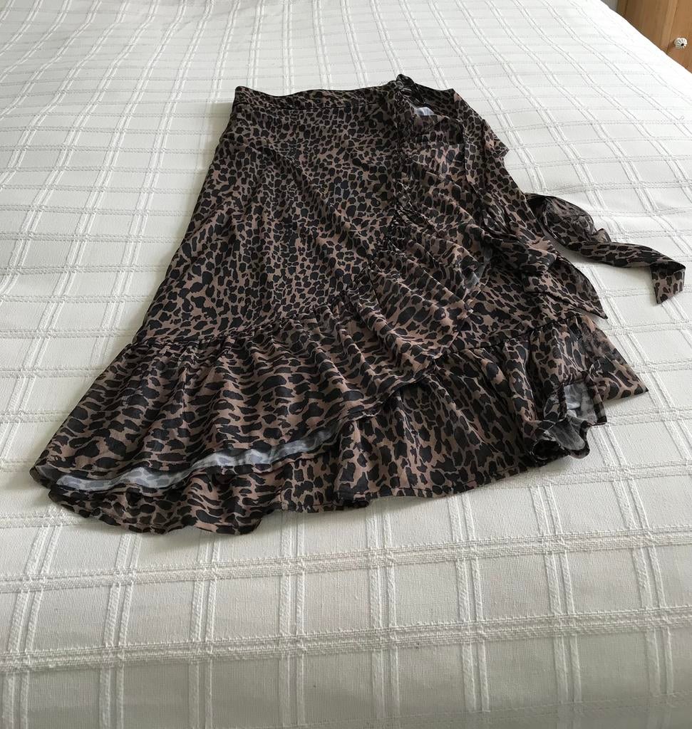 Wikkel rok maat M/L van Vero mode, Kleding | Dames, Maat 38/40 (M), Bruin, Ophalen of Verzenden, Zo goed als nieuw