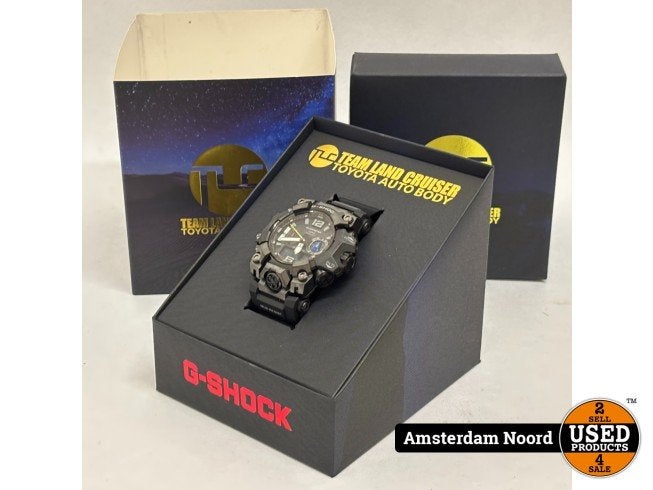 Casio G-Shock GWG-B1000 Team Land Cruiser Toyota Edition, Casio, Zo goed als nieuw, Support@casio.com, 6-2, Hon-machi 1-chome
Shibuya-ku, Tokyo 151-8543
Japan