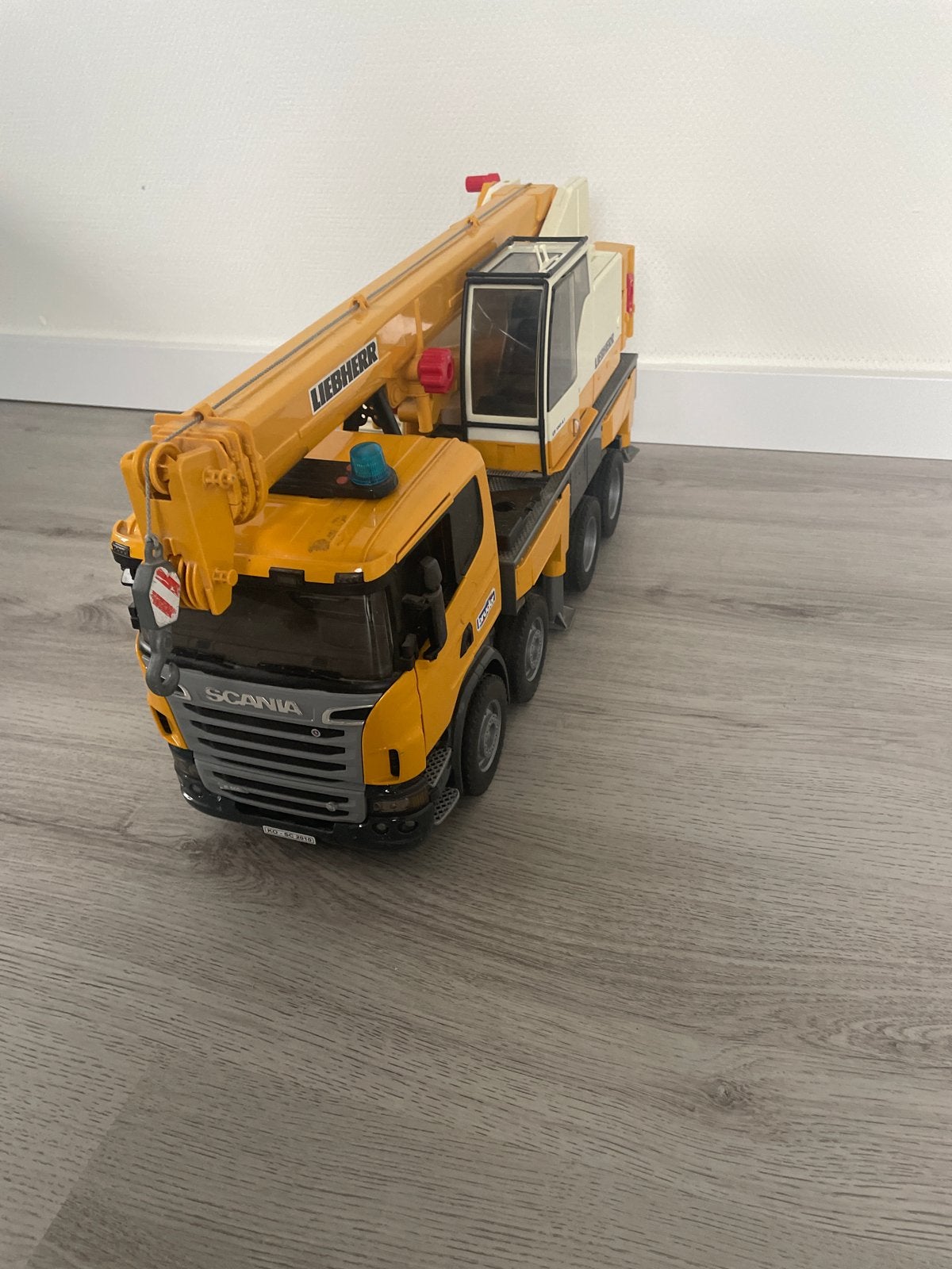 Scania Liebherr Kraanwagen Speelgoed, Ophalen, Gebruikt