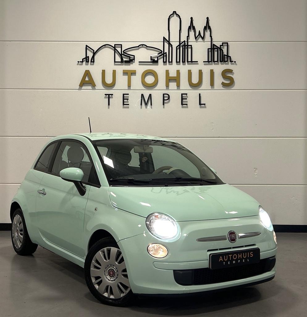 Fiat 500 1.0 TwinAir Pop Nap Airco Carplay Bluetooth Isofix, Voorwielaandrijving, Stof, Gebruikt, Euro 6