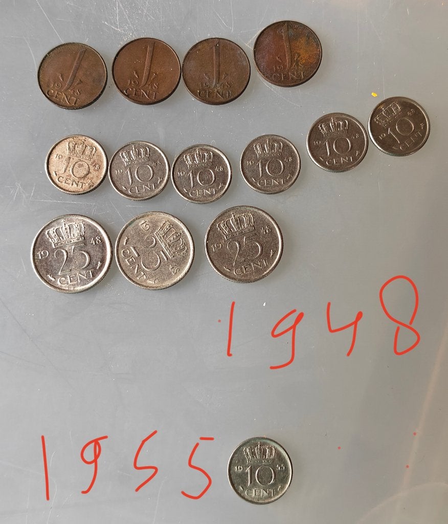 Munten, Postzegels en Munten, Ophalen, Koningin Wilhelmina, Overige waardes, Losse munt