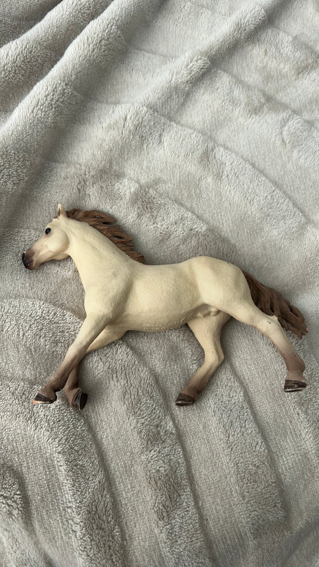 Schleich quarter hengst uit set, Ophalen of Verzenden, Gebruikt, Paard, Beeldje of Figuurtje