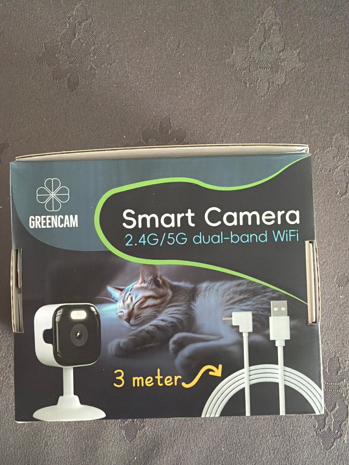 Greencam Smart Camera 2.4G/5G dual-band WiFi, Ophalen of Verzenden, Nieuw, Binnencamera