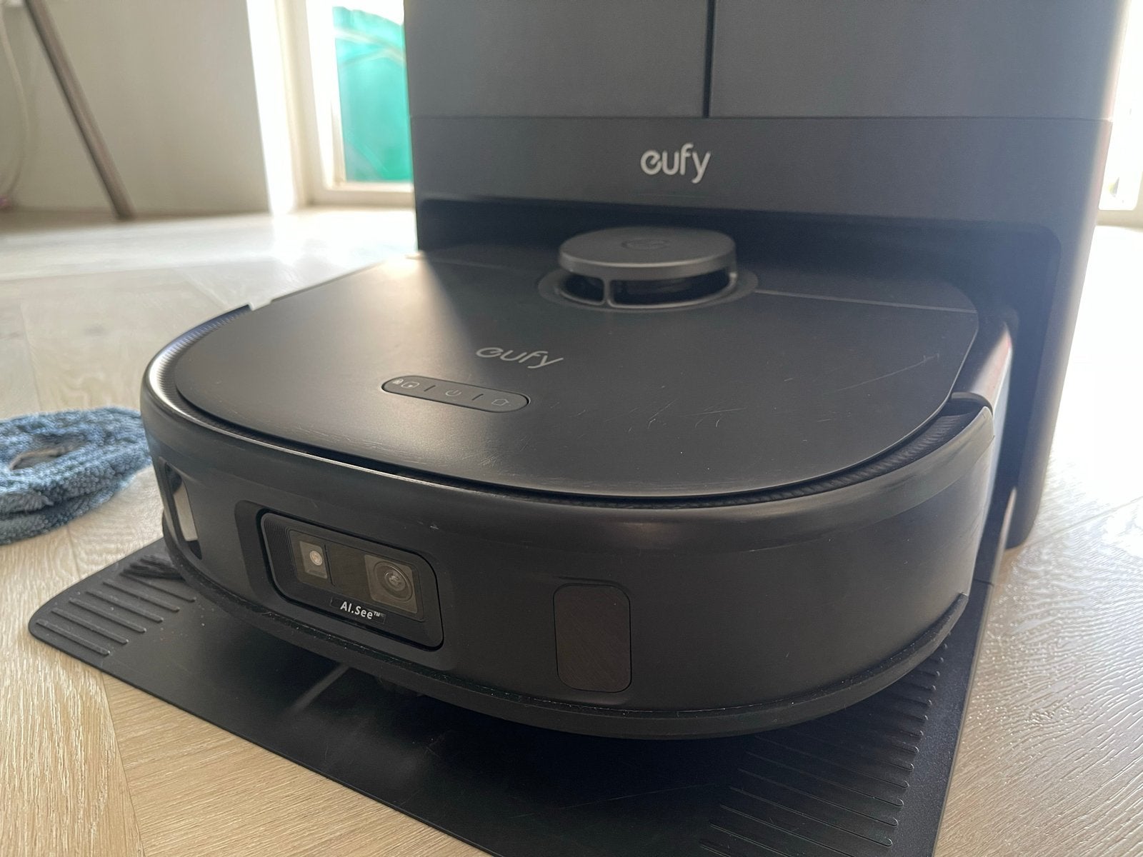Eufy X10 Omni Pro Robotstofzuiger met Dweilfunctie, Ophalen, Overige merken, Gebruikt, Robotstofzuiger