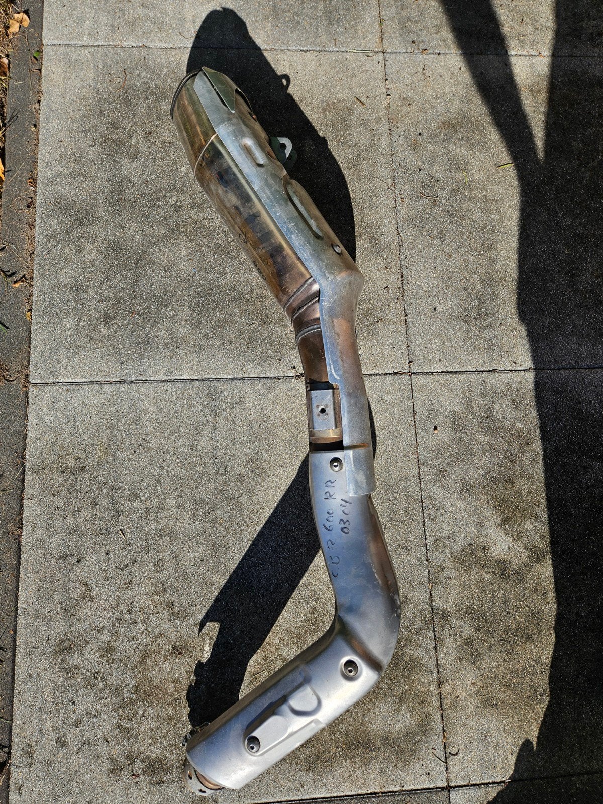 Honda CBR 600 RR Uitlaat (2003-2004), Ophalen, Gebruikt