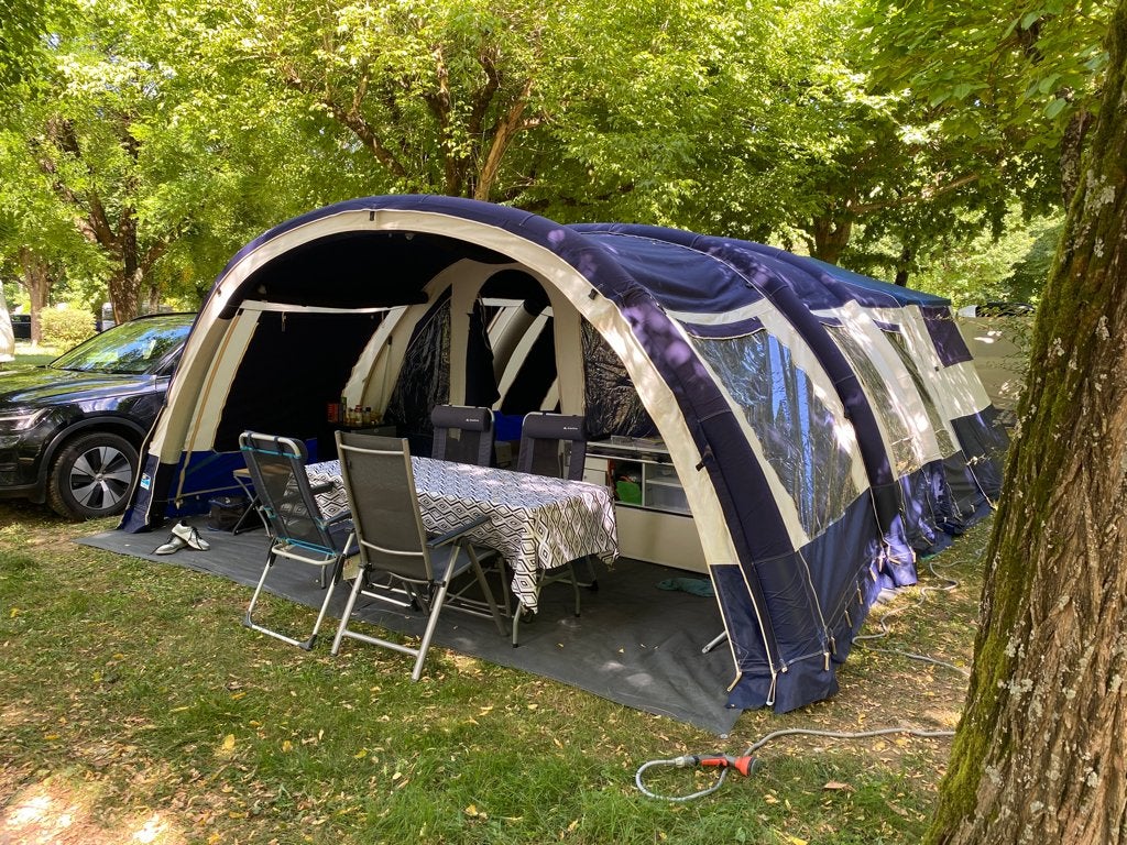 Vouwwagen Jamet Air 2018, Caravans en Kamperen, Vouwwagens, Jamet, meer dan 6, Meerkleurig, Aanwezig, Ophalen