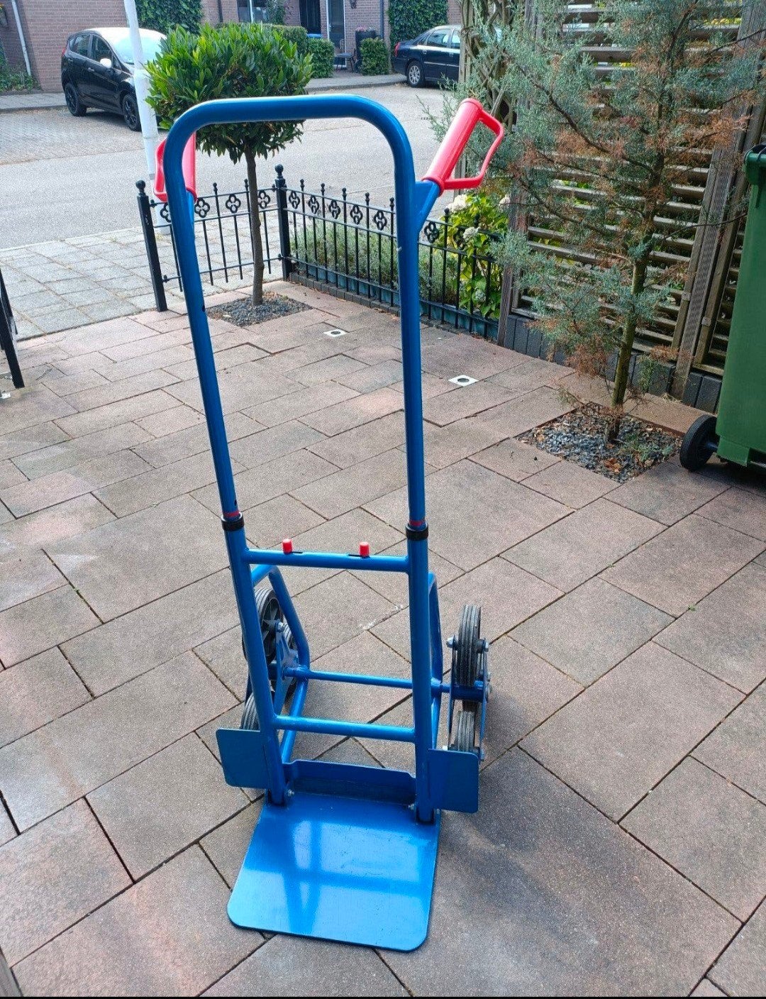 Steekwagen met trapfunctie, 60 tot 80 liter, Ophalen, Gebruikt, Steekwagen