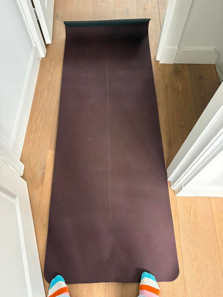 Yoga matje Rituals Bordeaux rood, Ophalen of Verzenden, Gebruikt, Yogamat