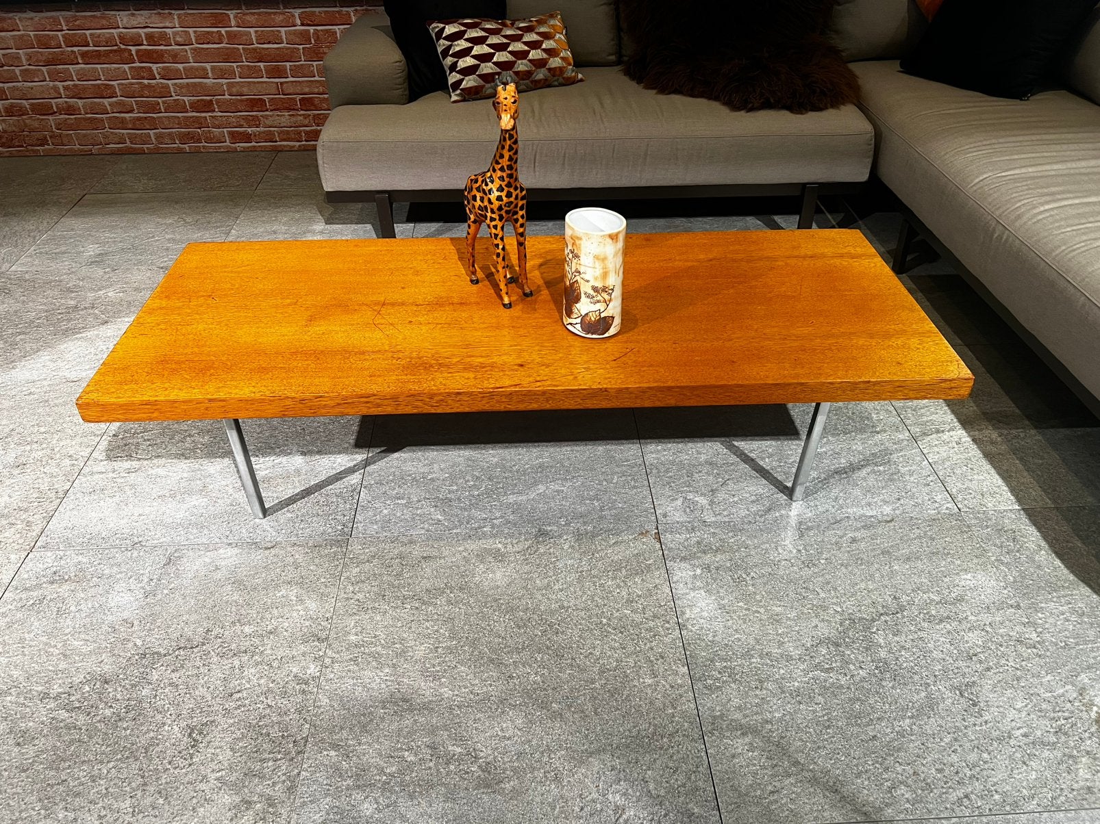 Vintage design salontafel Artifort Kho Liang Le, Ophalen, 100 tot 150 cm, 50 tot 100 cm, Zo goed als nieuw