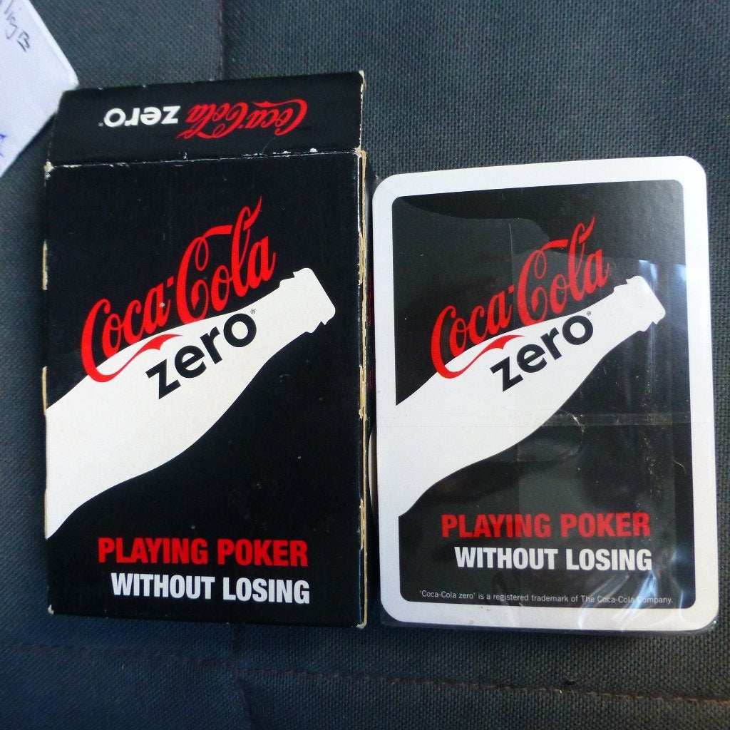 Kaartspel Coca cola, Drie of vier spelers, Ophalen of Verzenden, Nieuw
