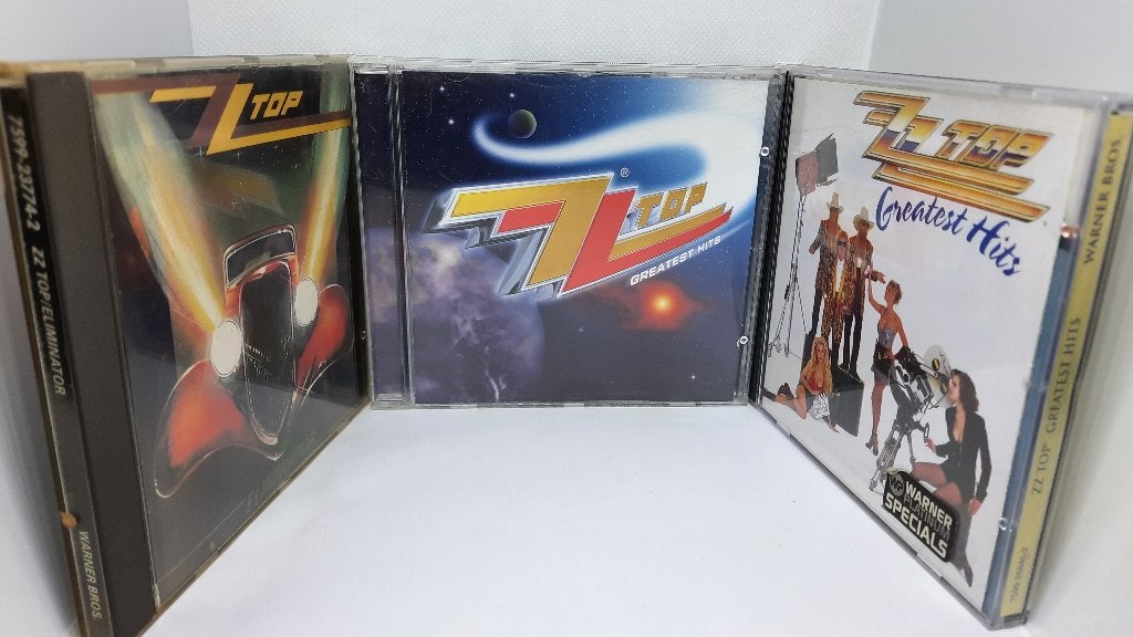 Partij van 3 ZZ Top CD's Muziek Albums, Ophalen of Verzenden, Gebruikt, Album