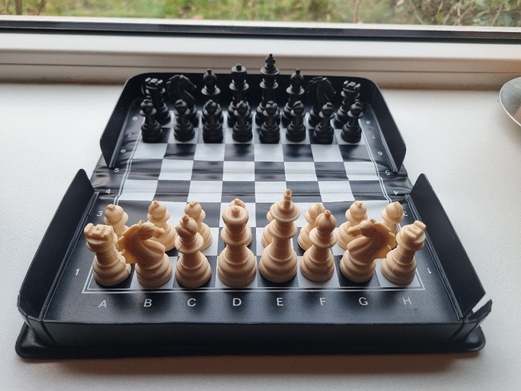 Magnetisch schaakspel, Ophalen of Verzenden, Gebruikt