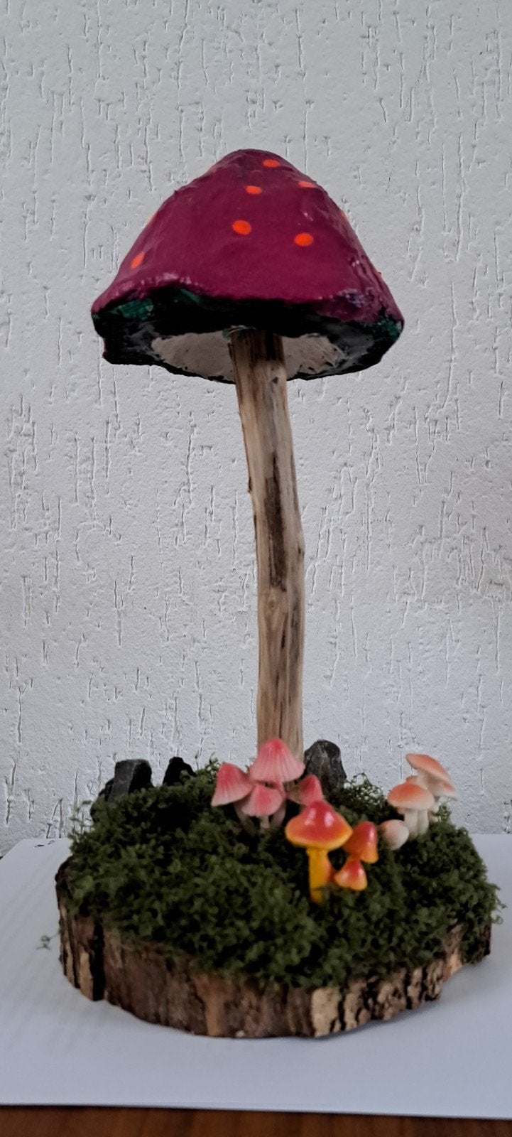 Paddestoel lampje, Ophalen of Verzenden