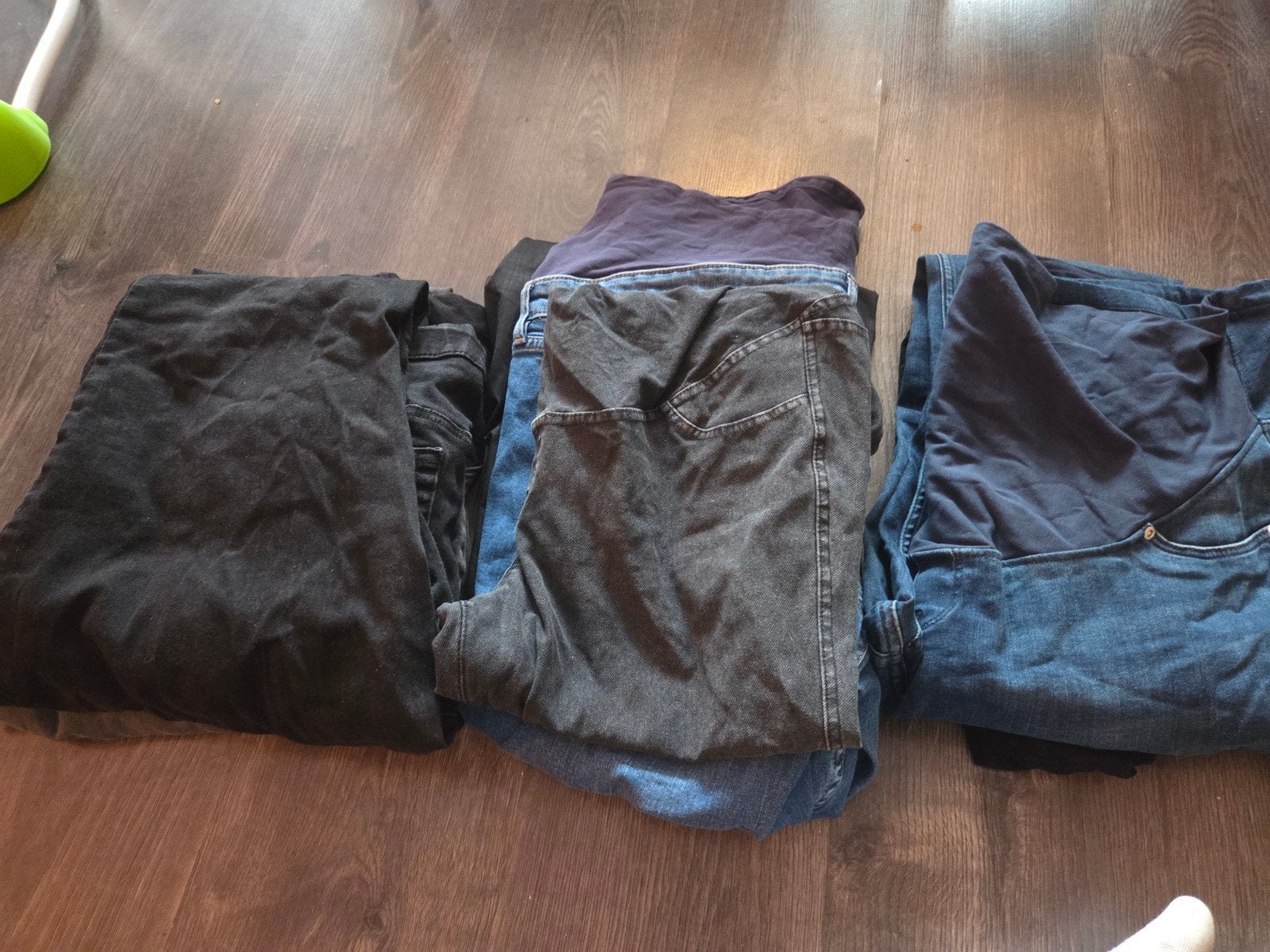Zwangerschapskleding pakket: spijkerbroeken en leggings, Kleding | Dames, Zwart, Maat 46/48 (XL) of groter, Ophalen of Verzenden