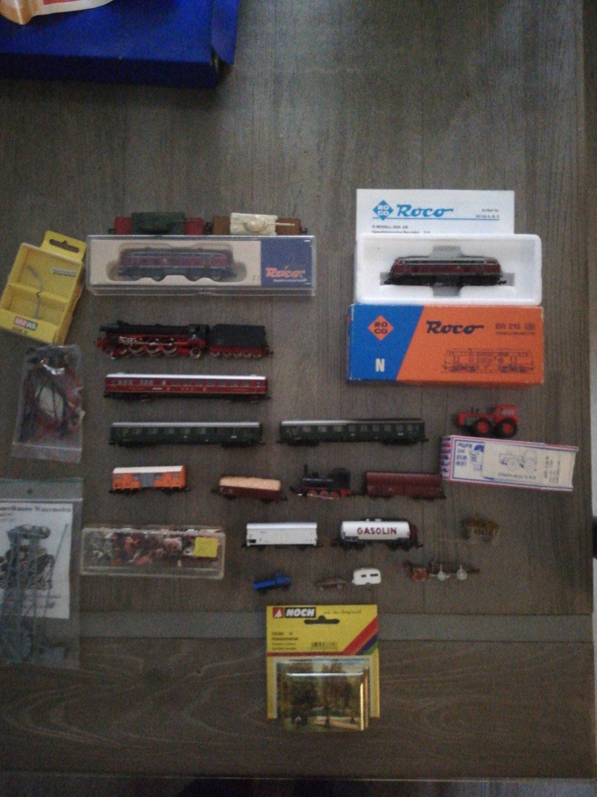 Diverse modeltreinen en accessoires (Roco, Noch), Ophalen, Gebruikt, Gelijkstroom of Wisselstroom, Overige typen