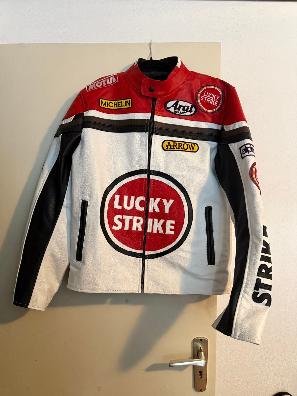 Lucky Strike motor jas, Ophalen of Verzenden, Nieuw zonder kaartje, Jas | leer
