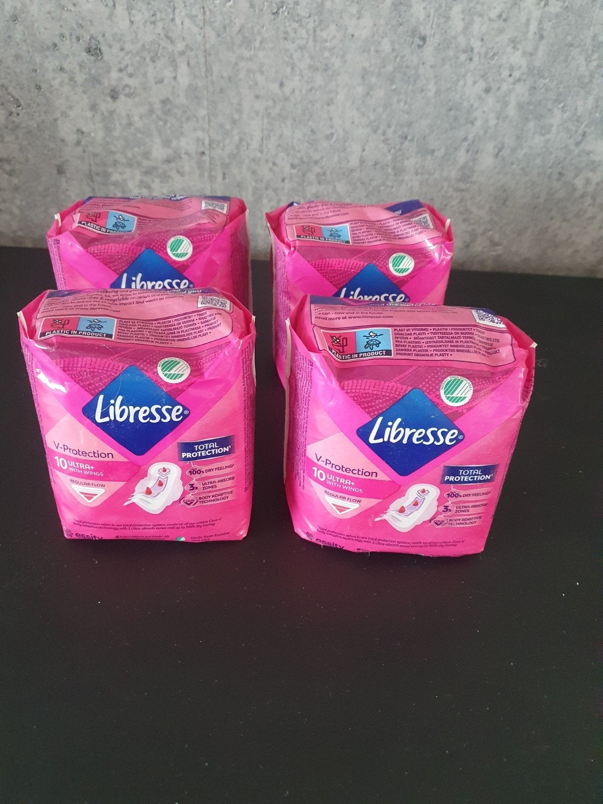 4 nieuwe pakken Libresse maandverband V-Protection Ultra+, Ophalen of Verzenden, Nieuw