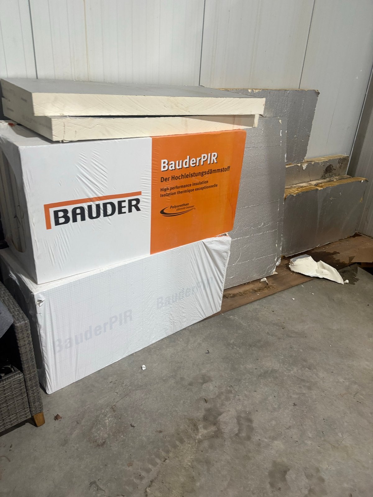 BauderPIR isolatieplaten - Hardschuim (PIR), 10 tot 15 m², Ophalen of Verzenden, Zo goed als nieuw, Hardschuim (Pir)
