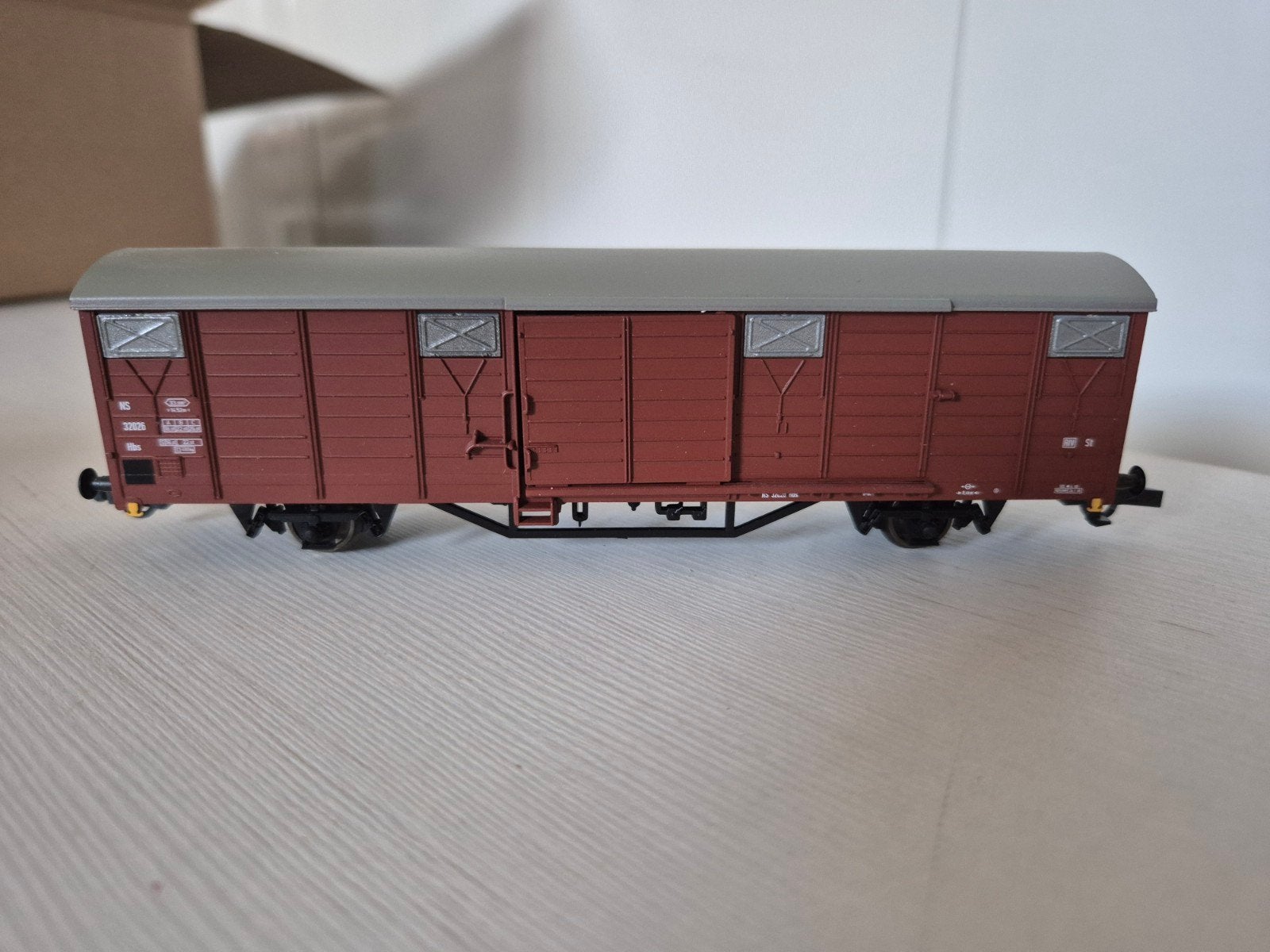 2 Mooie Piko H0 NS goederenwagons 58050/95570 (nieuw), Gelijkstroom, NS, Nieuw, Wagon
