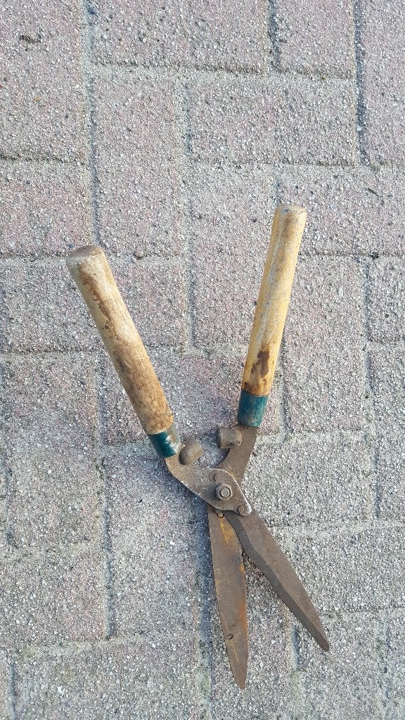 heggenschaar, Ophalen, Gebruikt, Handmatig