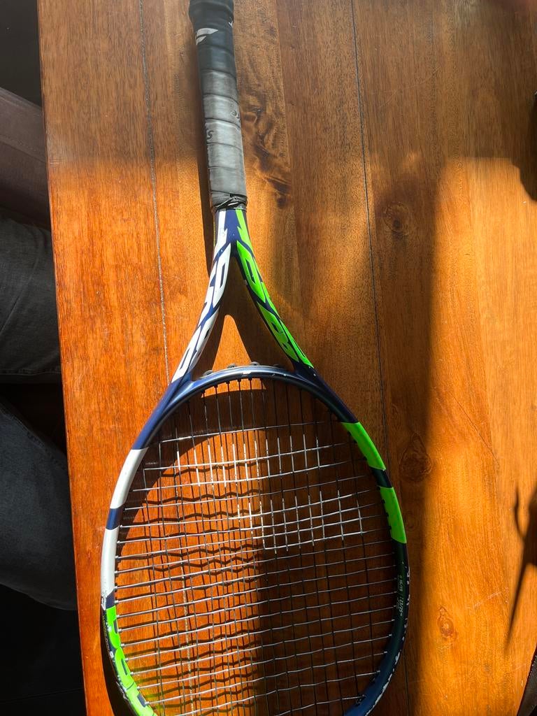 Tennisracket Babolat met tas Artengo, Sport en Fitness, Tennis, Ophalen of Verzenden, Gebruikt, Racket, Babolat