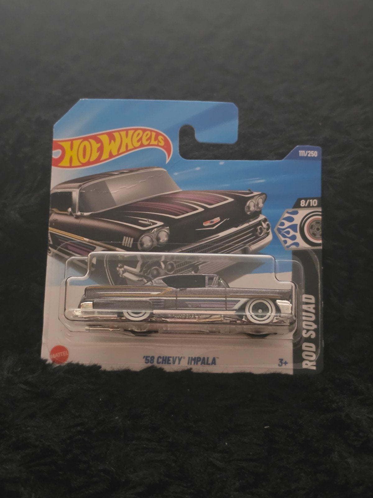 Hot Wheels '58 Chevy Impala - Rod Squad 111/250, Ophalen of Verzenden, Nieuw, Auto