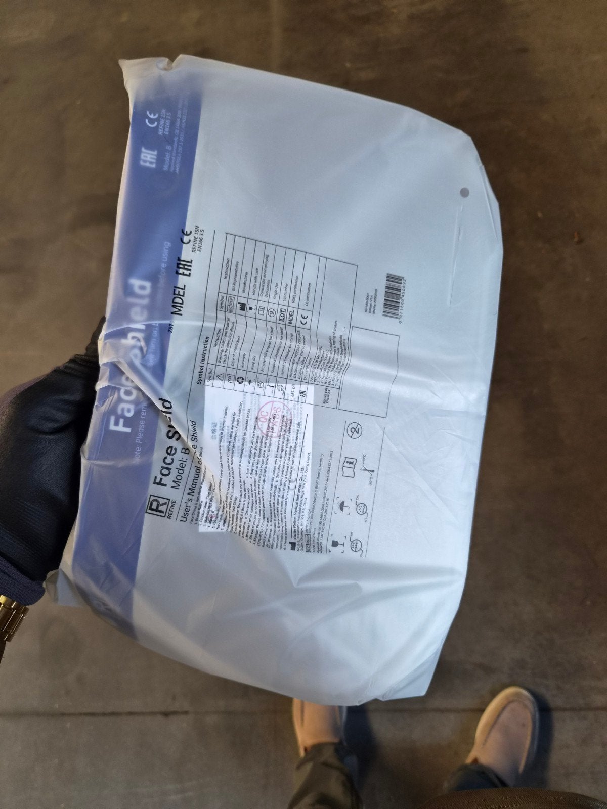 Refine Face Shield Model B - Partij Nieuw in doos, Ophalen of Verzenden, Nieuw