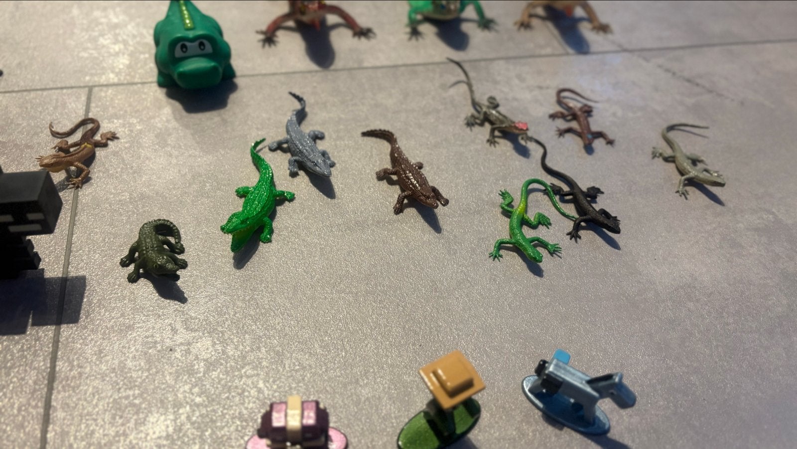 Grote collectie speelgoed dieren, dinosaurussen en meer, Kinderen en Baby's, Speelgoed | Actiefiguren, Ophalen, Gebruikt