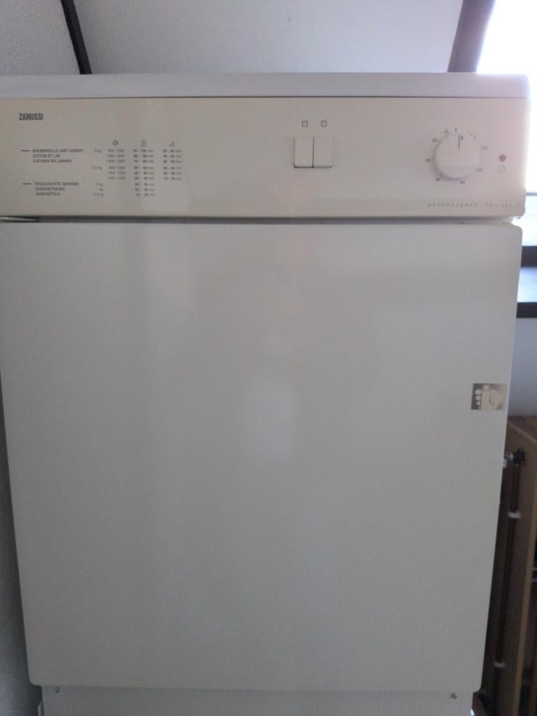 Zanussi Wasdroger, Ophalen, Gebruikt, Luchtafvoer, Voorlader