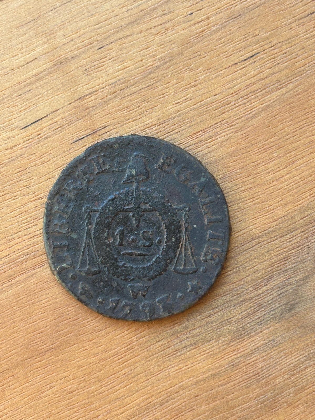 Zeldzame 1793 Franse Republiek munt, Ophalen, Vóór koninkrijk, Overige waardes, Losse munt