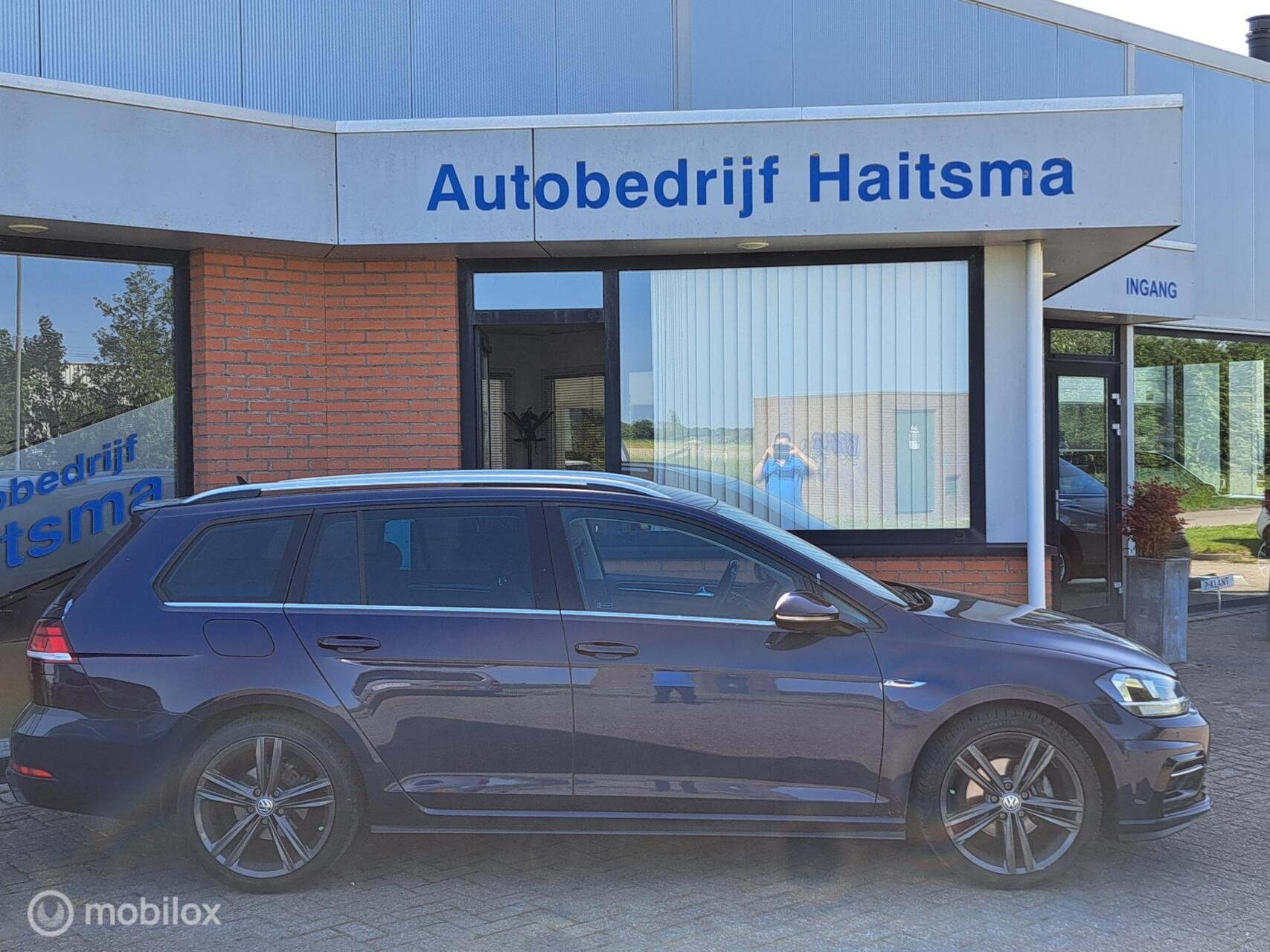 Volkswagen Golf Variant 1.0 TSI Highline Business R Carplay, Auto's, 1195 kg, Gebruikt, Euro 6, Blauw