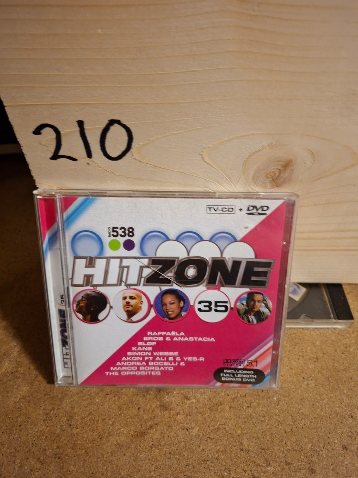 Hitzone 35 TV-CD + DVD - Diverse Artiesten, Alle leeftijden, Ophalen of Verzenden, Muziekvideo's, Gebruikt