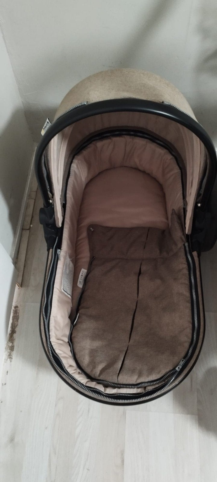 Hauck Kinderwagen 3-in-1 met Reiswieg en Autostoeltje, Overige merken, Met autostoeltje, Ophalen of Verzenden, Zo goed als nieuw