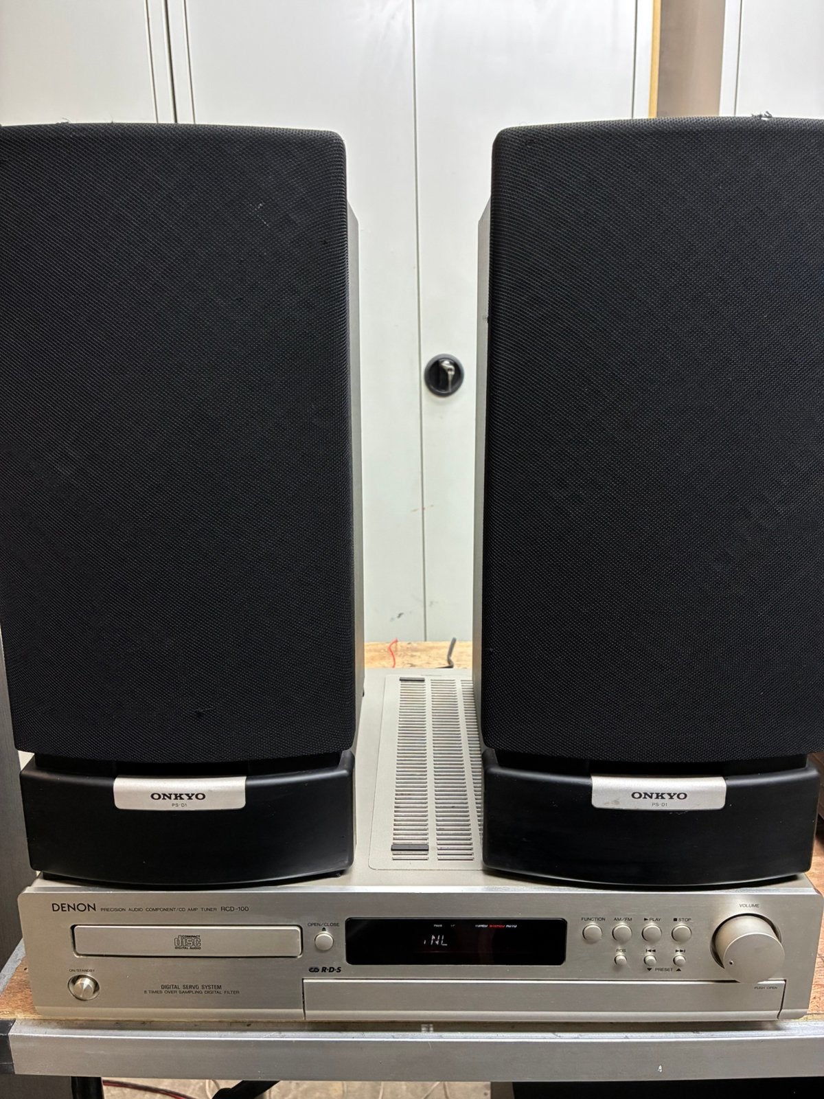 Denon   Precision Audio Component/met Tuner CD onkyo boxen, Ophalen, Gebruikt, Losse componenten, Denon