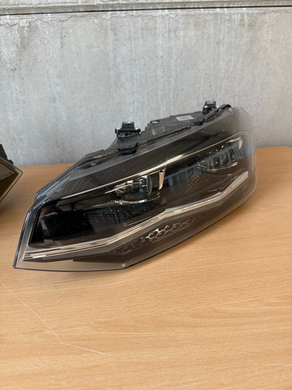 VW Polo LED Koplamp Set  - Origineel, Ophalen, Gebruikt, Volkswagen