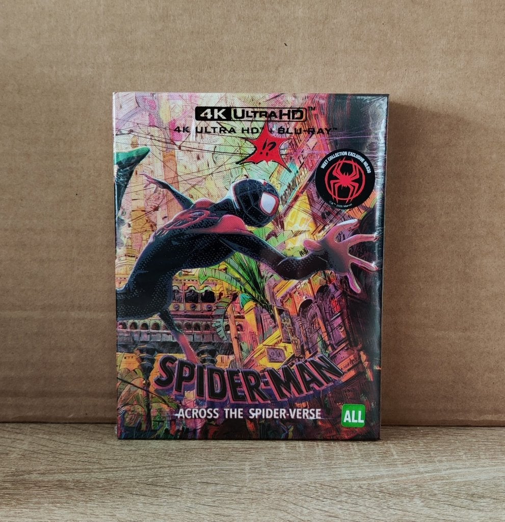 Across the Spider-Verse 4K WEET A1 Full Slip Steelbook, Cd's en Dvd's, Blu-ray, Ophalen of Verzenden, Nieuw in verpakking, Tekenfilms en Animatie