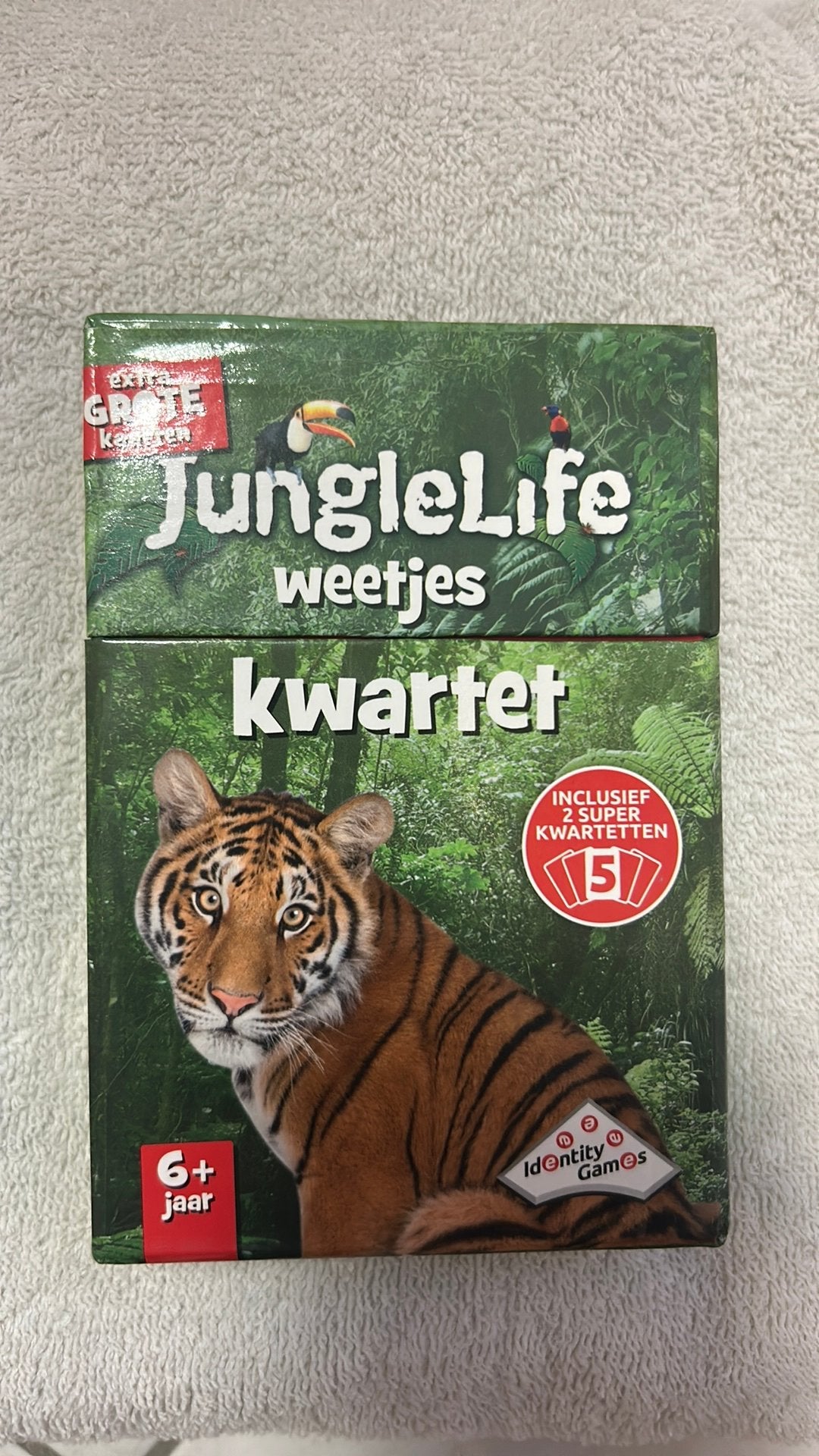 JungleLife weetjes kwartet, Verzenden, Zo goed als nieuw, Kwartet(ten)