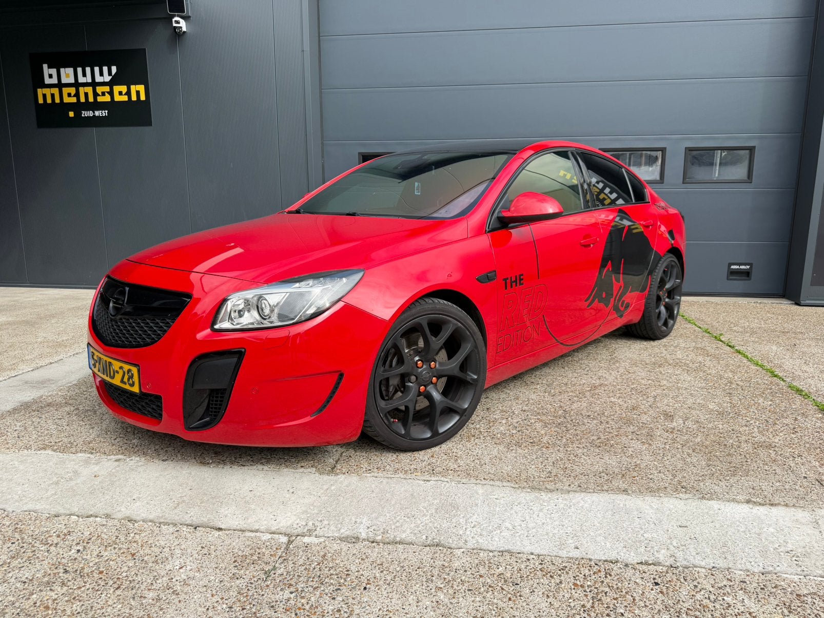 Opel Insignia 2.8 Turbo 239KW 4-DRS 4X4 2009 OPC Cruise Apk, Auto's, Dealer onderhouden, Zwart, Leder, Bedrijf