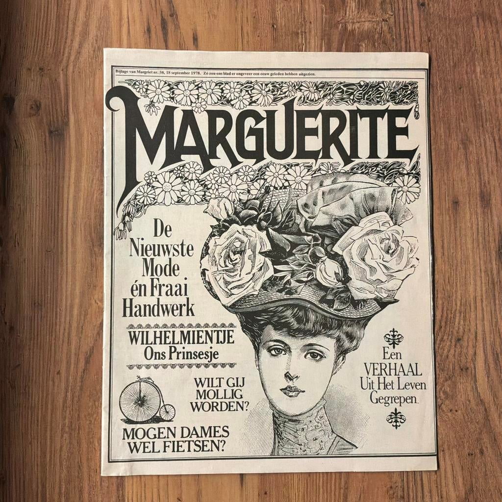 Marguerite Tijdschrift - Historisch Damesblad, Boeken, Tijdschriften en Kranten, Ophalen of Verzenden, Gelezen, Damesbladen