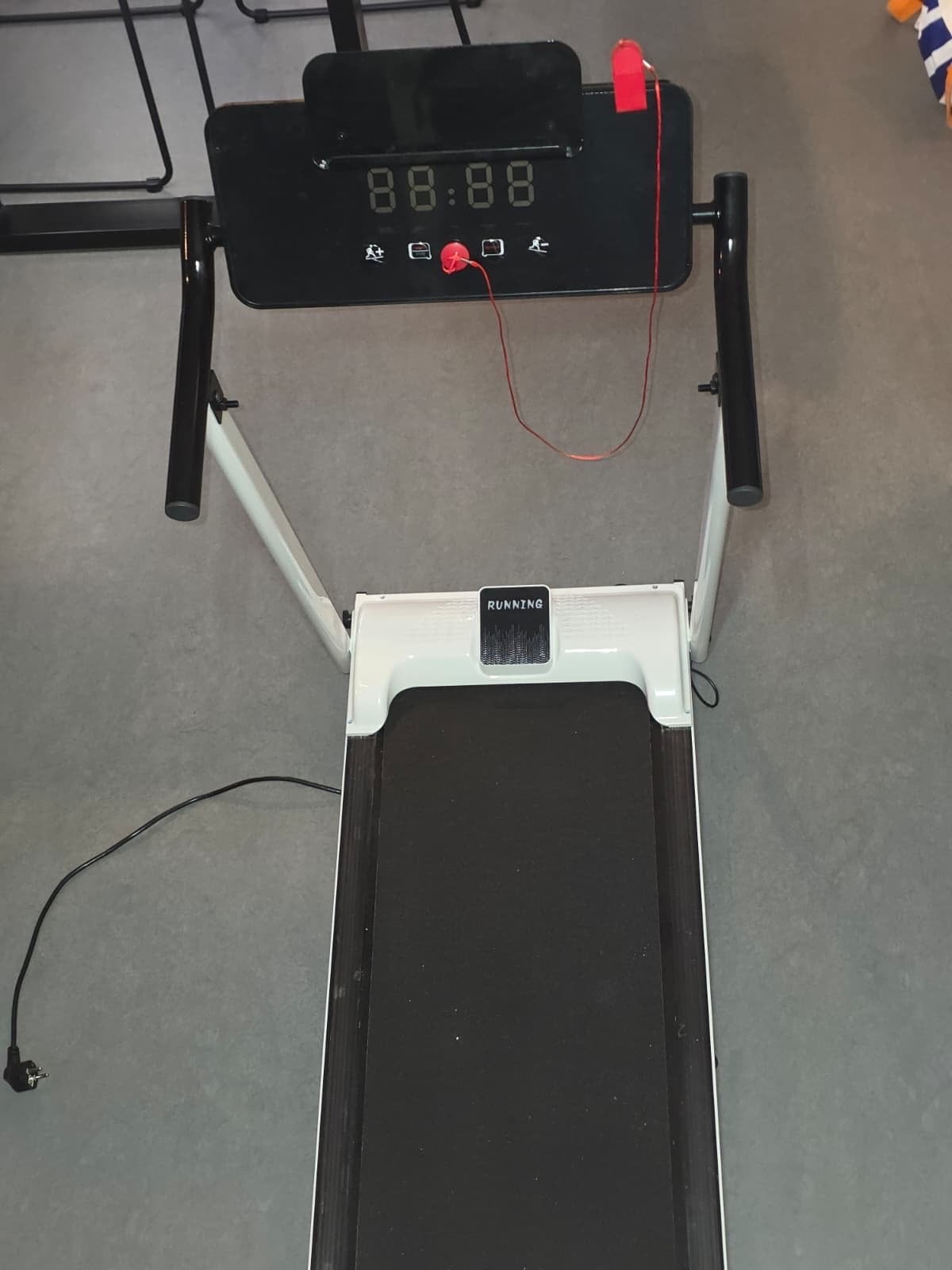 Luxari R1000 Inklapbare Loopband - 1-12 km/u - Thuis Treadmi, Ophalen, Nieuw, Metaal, Loopband