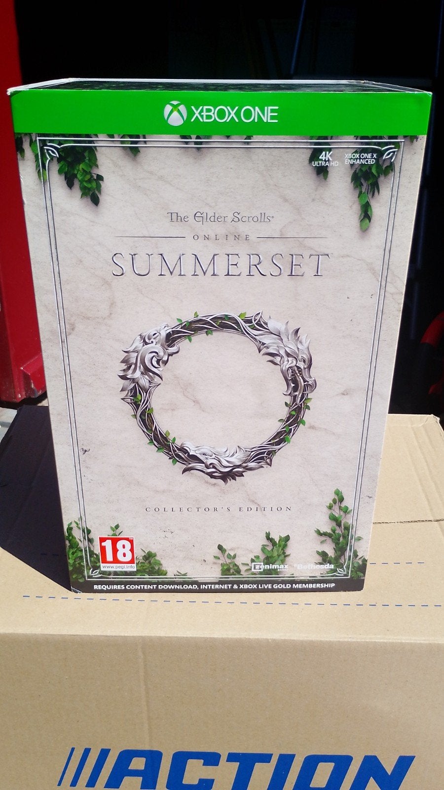 The Elder Scrolls Online Summerset Collector's Edition, Spelcomputers en Games, Games | Xbox One, Online, Vanaf 18 jaar, Nieuw