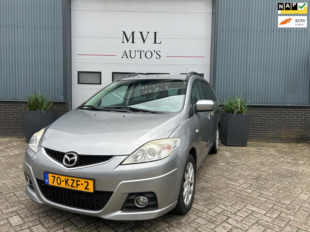 Mazda 5 2.0 Katano, Gebruikt, 7 stoelen, Origineel Nederlands, Handgeschakeld
