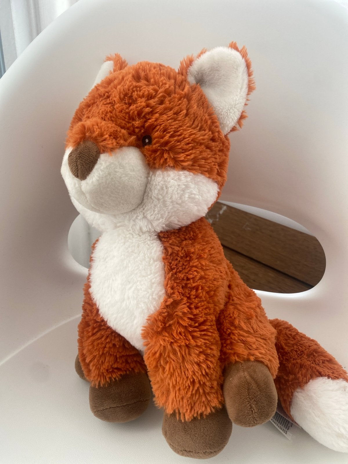 Schattige pluche vos knuffel - nieuw, Ophalen, Oranje, Overige merken, Overige karakters