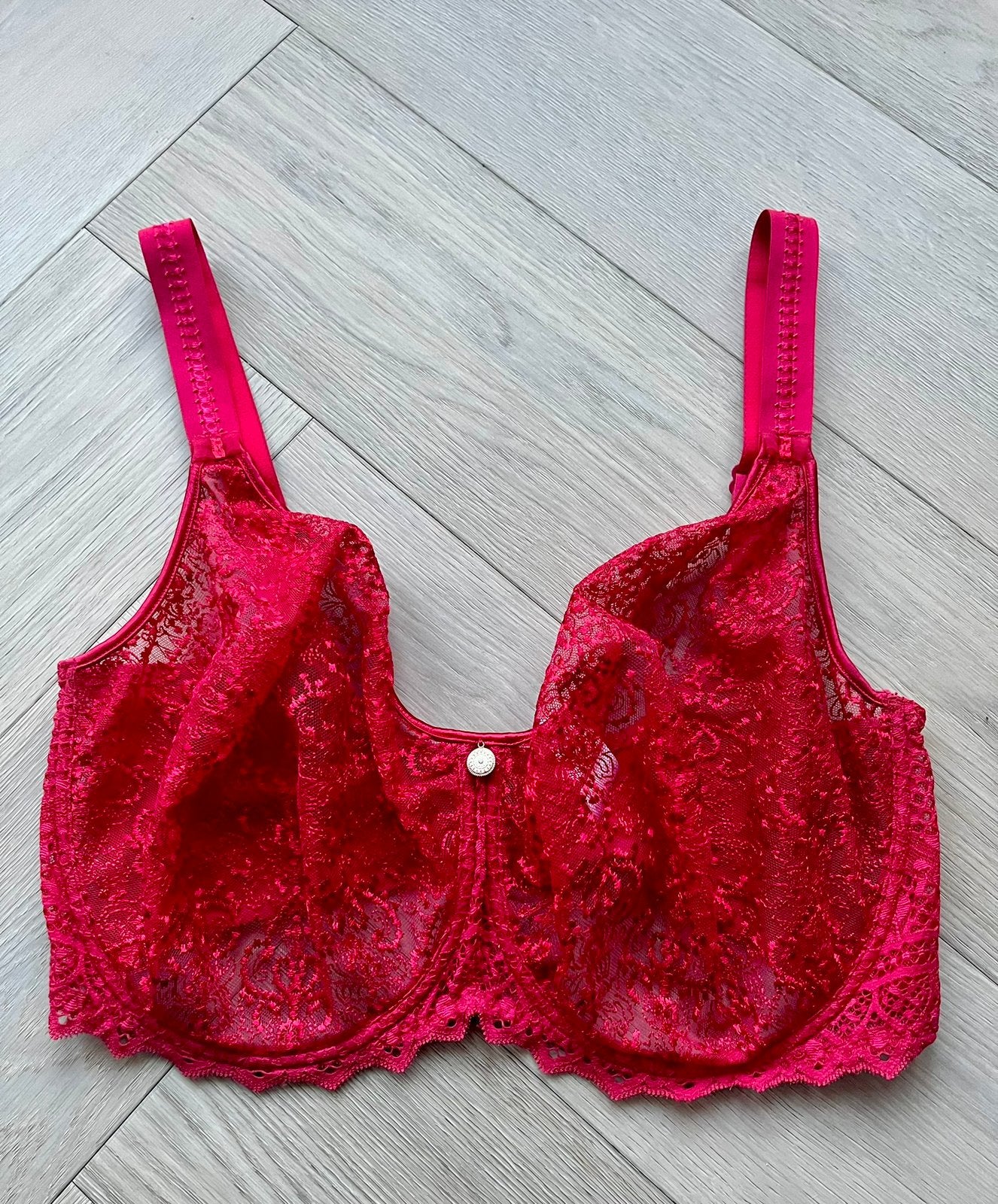 Empreinte 85H Rood Kant FullCup (LEES BESCHRIJVING), Verzenden, BH, Rood