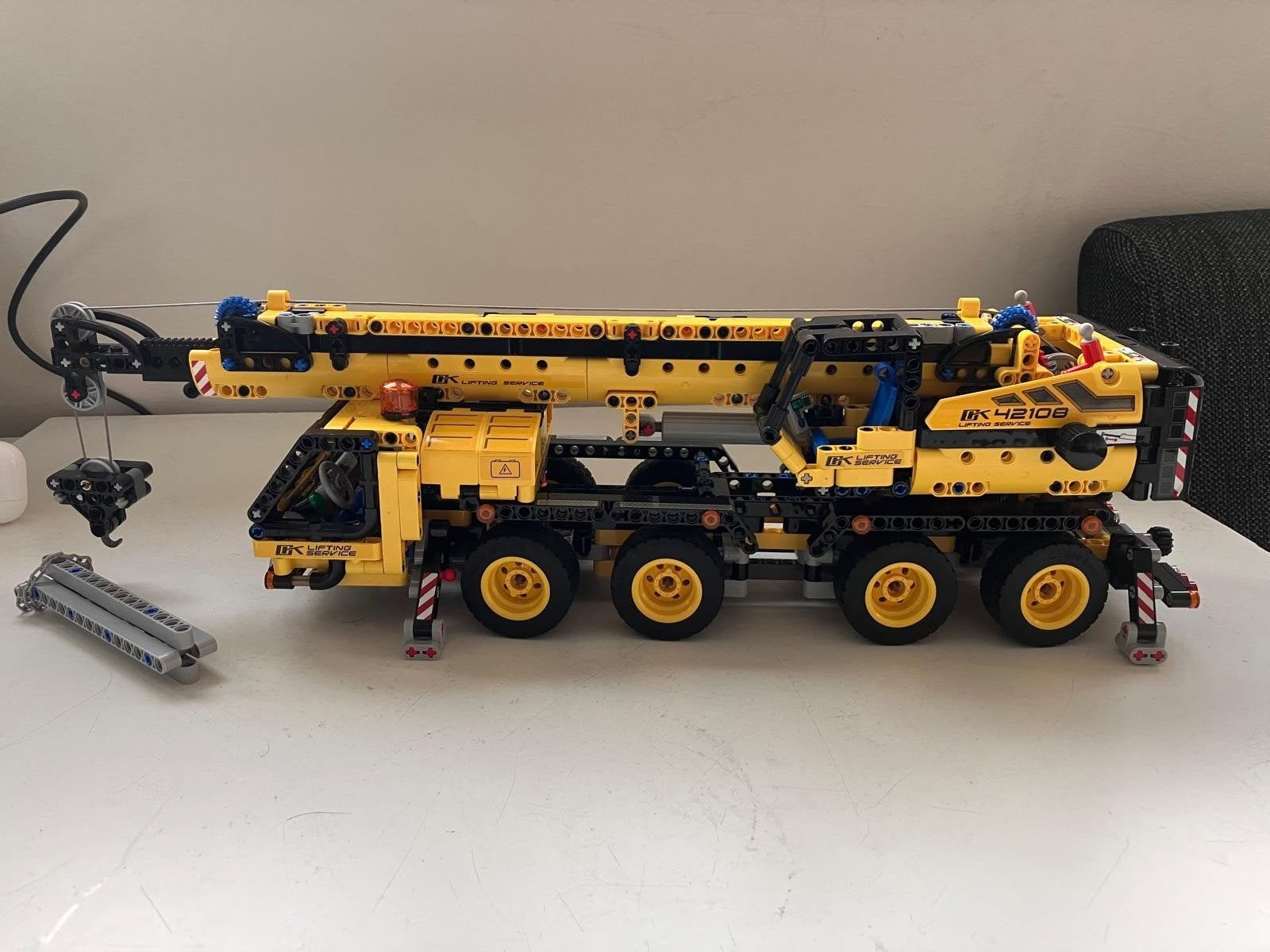 LEGO Technic Mobiele Kraan - 42108 - Compleet met boekje, Lego, Ophalen of Verzenden, Zo goed als nieuw, Technic