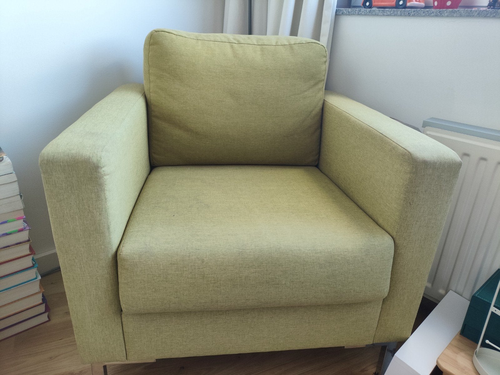 Eenpersoons stoel, Huis en Inrichting, Ophalen, Gebruikt, 75 tot 100 cm, 75 tot 100 cm