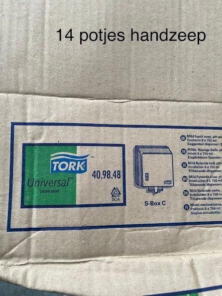 Tork navul handzeep S –Box c, Ophalen of Verzenden, Schoonmaakmiddel