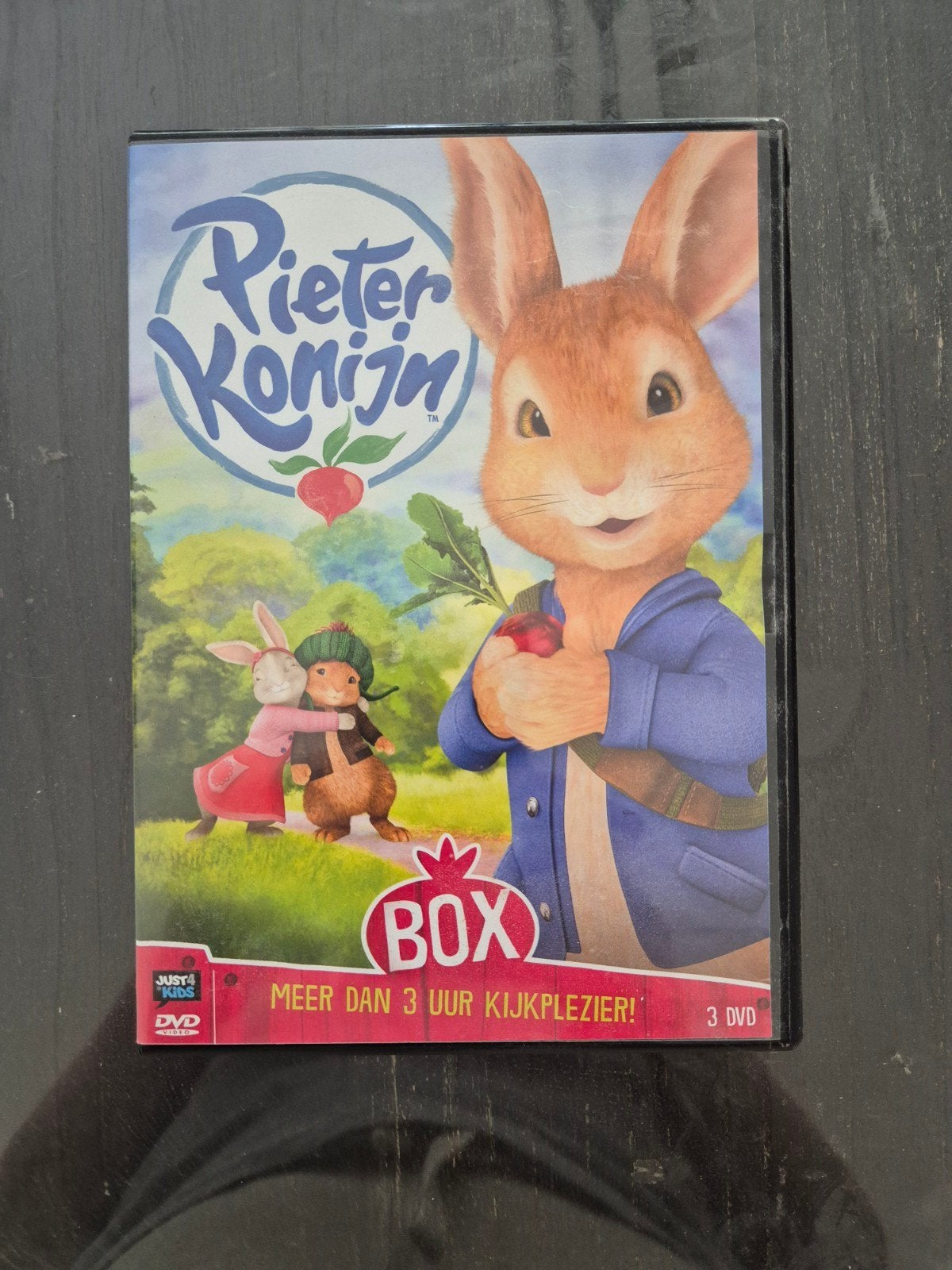 Pieter Konijn Box - Meer dan 3 uur kijkplezier! (3 DVD), Gebruikt, Animatie, Verzamelbox, Alle leeftijden